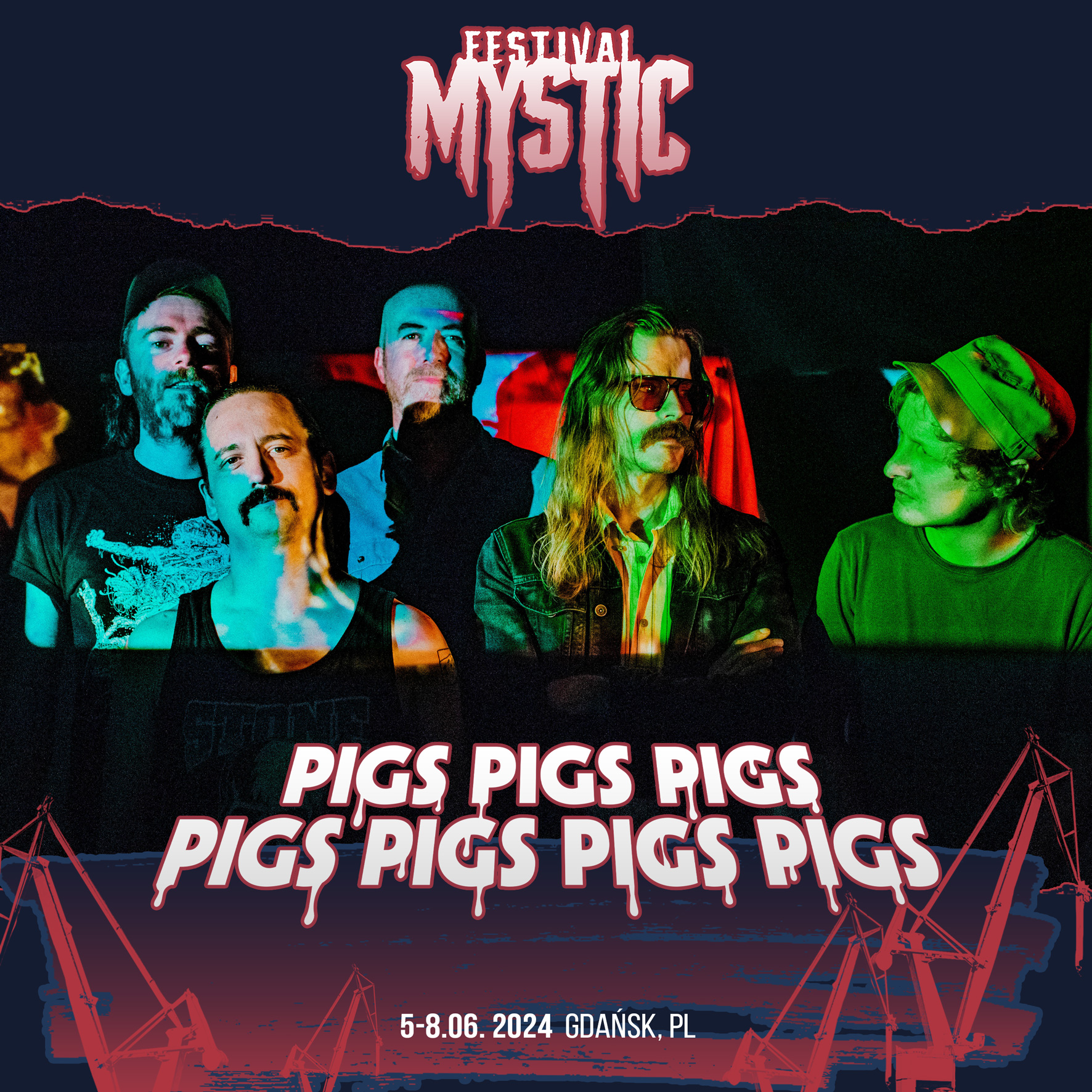 Pigs x7 zagra koncert na Mystic Festival 2024 w Gdańsku