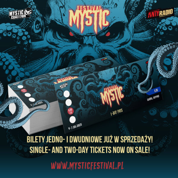 Mystic Festival 2025 Podział koncertów na dni i sceny, bilety jednodniowe już w sprzedaży